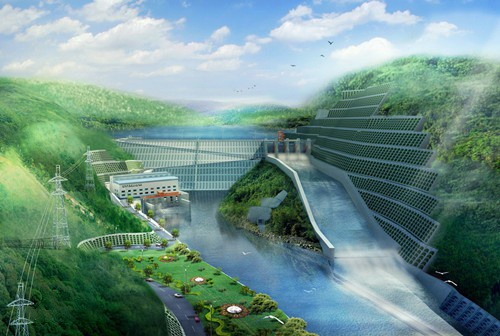 南华老挝南塔河1号水电站项目
